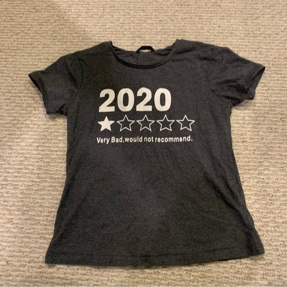 Dark Gray 2020 Graphic Tee